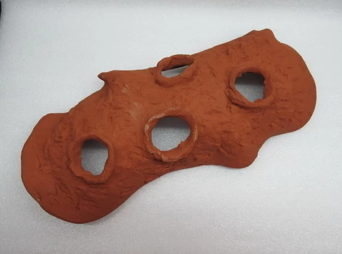 Baumrinde - Terrakotta - Ca. 37 X 16 X 9 Cm 1 Baumrinde - Terrakotta - Ca. 37 X 16 X 9 Cm