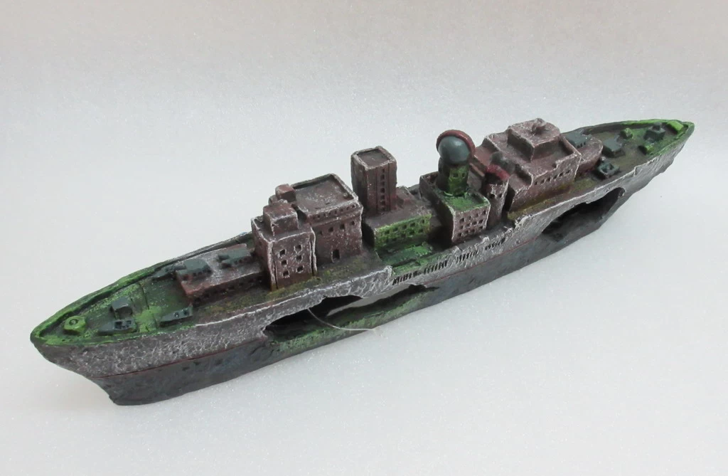 Flamingo Schlachtschiff - 35,5 X 5,5 X 9 Cm 1 Flamingo Schlachtschiff - 35,5 X 5,5 X 9 Cm