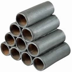 Hobby Shrimp Pyramide 4-3-2-1 DARK / Dunkelbraune Garnelenröhren-Pyramide Ca. 6,5x6x5 Cm