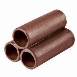 Hobby Shrimp Pyramide 2-1 RED / Terrakotta Garnelenröhren-Pyramide Ca. 3,5x3x5 Cm