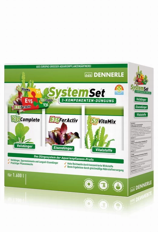 DENNERLE Perfect Plant SystemSet Für 1.600 Liter - System-Düngung 1 DENNERLE Perfect Plant SystemSet Für 1.600 Liter - System-Düngung