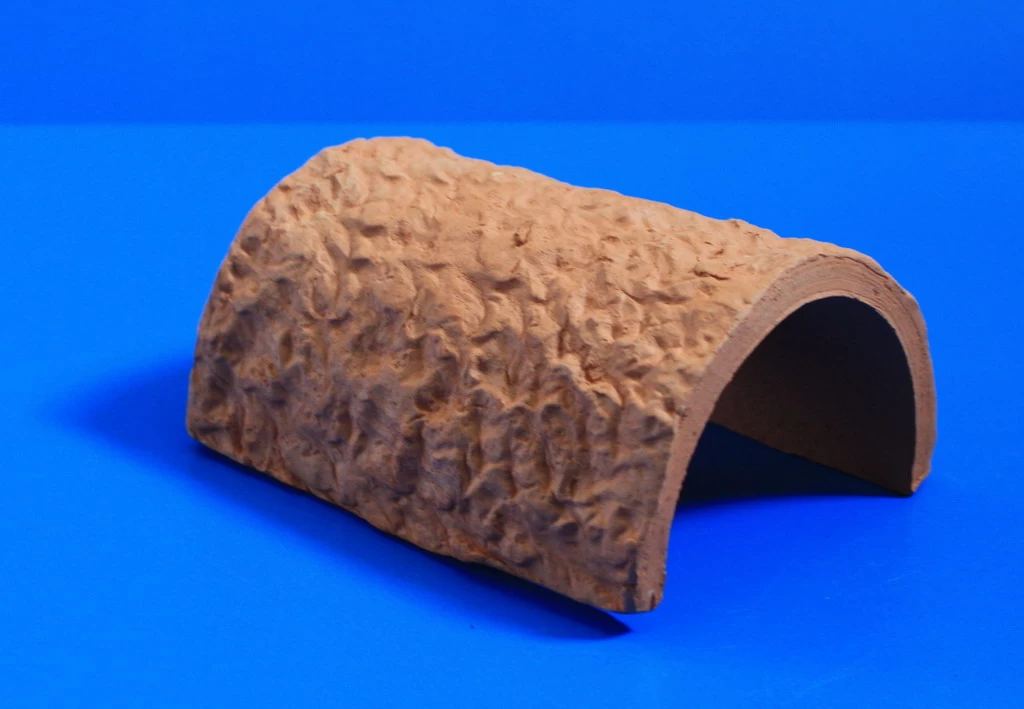 Welsröhre Klein Terrakotta Aus Ton - Brut- Oder Versteckplätze 1 Welsröhre Klein Terrakotta Aus Ton - Brut- Oder Versteckplätze