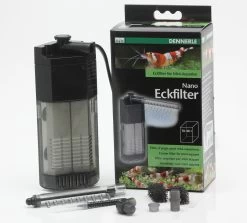 DENNERLE Nano Eckfilter, Filter Für Ein 10-40 Litern Aquarium