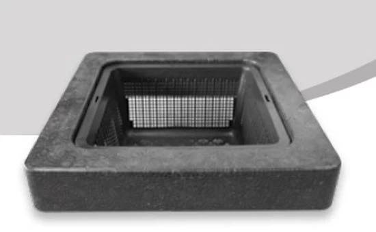 Schwimmender Teichkorb - Insel Ca. 25 X 25 Cm, Schwarz 1 Schwimmender Teichkorb - Insel Ca. 25 X 25 Cm, Schwarz