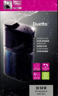 Arcadia Duetto 150 - Multifunktions-Innenfilter Für Ein Aquarium Von Bis Zu 120 Liter