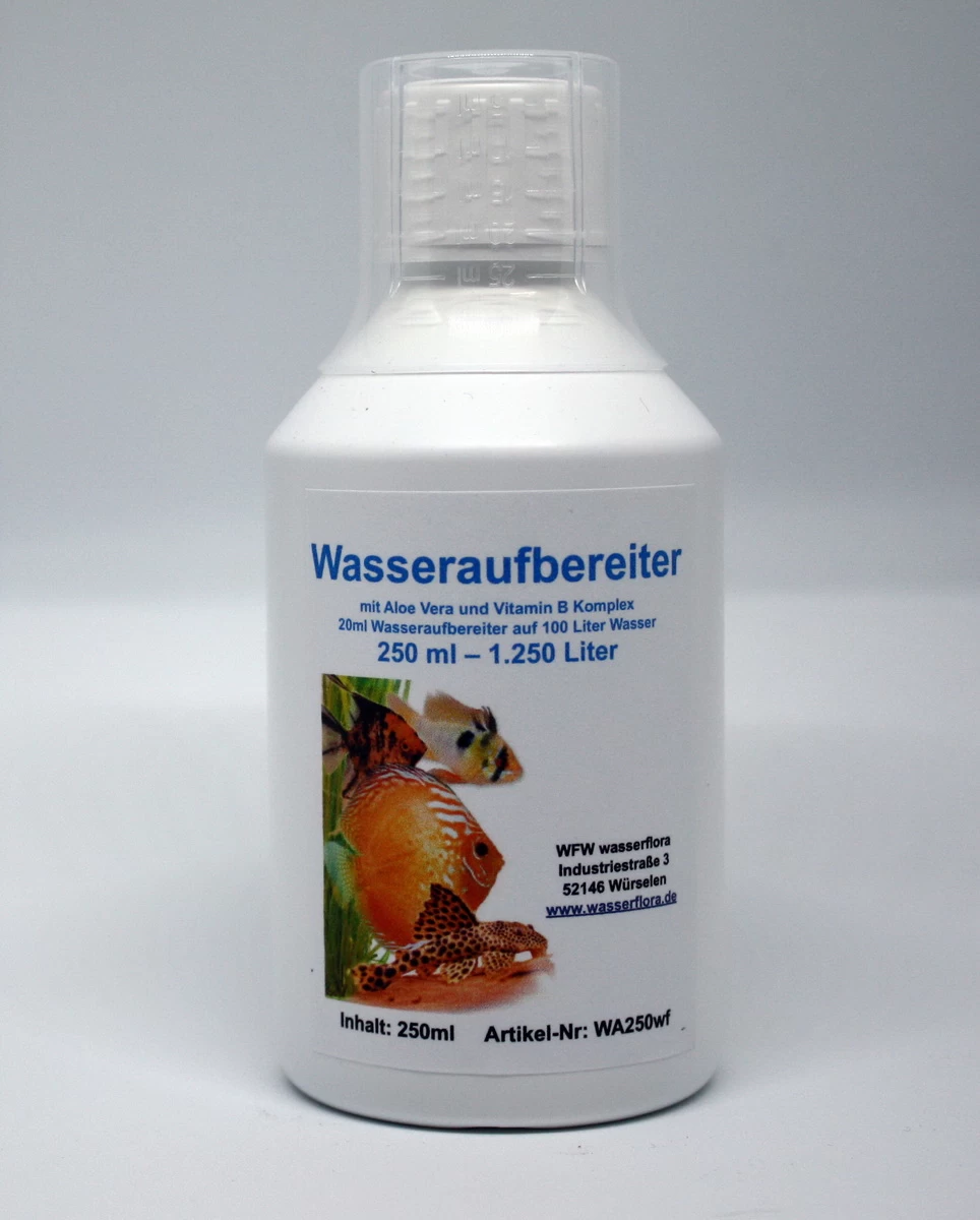 250 Ml Wasseraufbereiter Für 1.250 Liter Aquarium-Wasser 1 250 Ml Wasseraufbereiter Für 1.250 Liter Aquarium-Wasser
